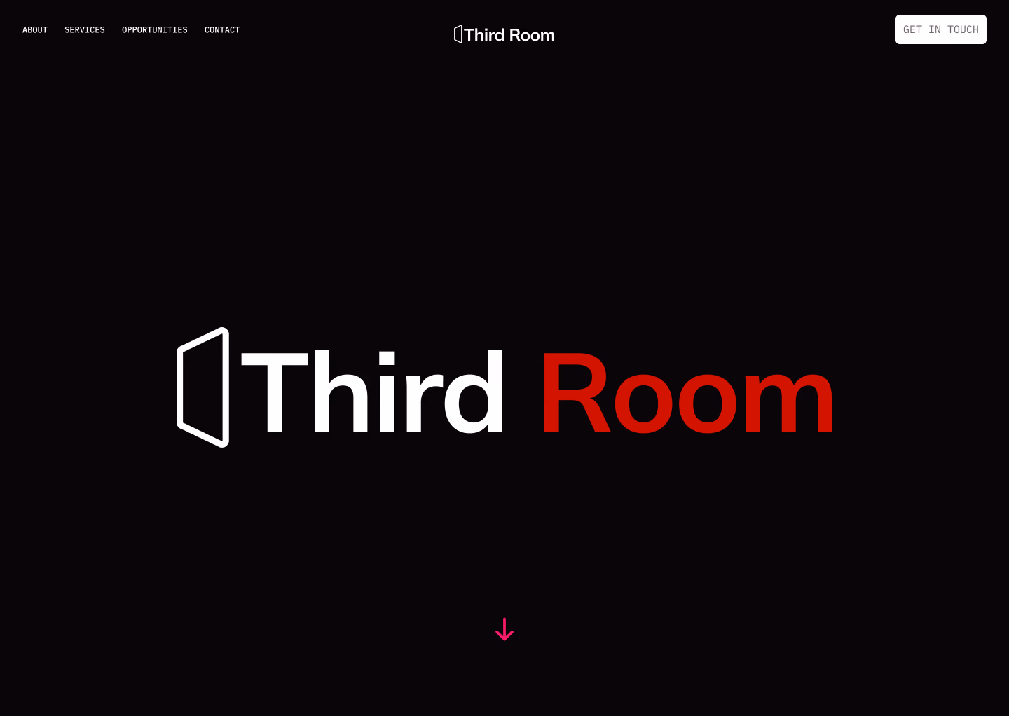Third Room — Creative Studio, built in Webflow